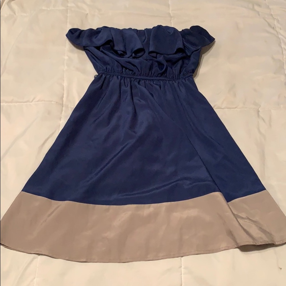 Off the shoulder dress!